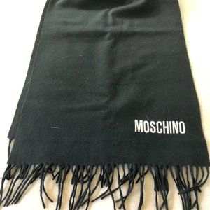 Black Moschino Scarf